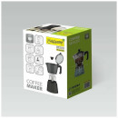 Гейзерная кофеварка 300 мл алюминий MR-1666-6-Black Espresso Moka Maestro (MR-1666-6-Black) 