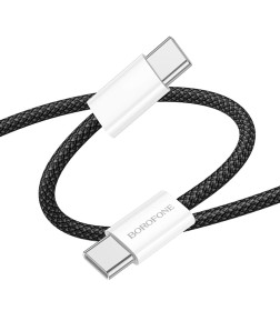 Кабель Type-C-Type-C 60W 1м. (черный,) BX103 BOROFONE 