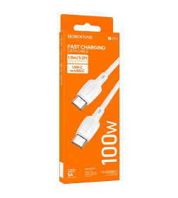 Кабель Type-C - USB 100W белый BX93 BOROFONE