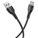Кабель MicroUSB - USB 2,4A 1м. (черный) BX51 BOROFONE (43916)