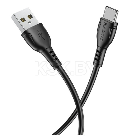 Кабель MicroUSB - USB 2,4A 1м. (черный) BX51 BOROFONE (43916)