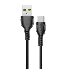 Кабель MicroUSB - USB 2,4A 1м. (черный) BX51 BOROFONE