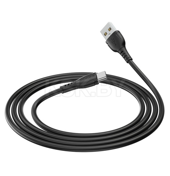 Кабель MicroUSB - USB 2,4A 1м. (черный) BX51 BOROFONE (43916)
