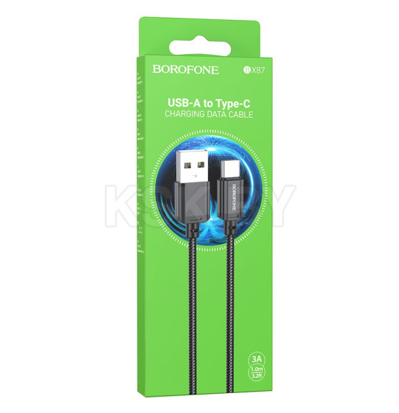 Кабель Lightning-Type-C 20W 1м. (черный) BX87 BOROFONE (88985)