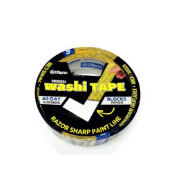 Лента малярная на рисовой бумаге 25мм х 50м Blue Dolphin Washi
