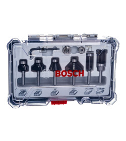 Набор фрез кромочных 6 мм (6 шт.) BOSCH 2607017468