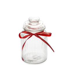 Банка "FLEUR" с крышкой 1,0 л Attribute ABF065G