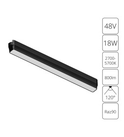 Светильник трековый магнитный Arte Lamp RAPID SMART A2968PL-1BK