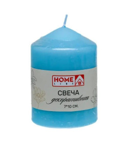 Свеча декоративная мятная 7*10 см (арт. BB102009, код 266739)