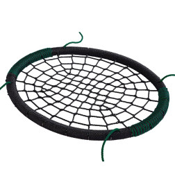 Качели KBT Гнездо Oval / 188.001.002.001 (черный/зеленый)