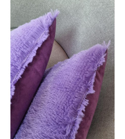 Подушка декоративная 35x35 см (фиолетовый, комплект 2 шт.) MATEX PLUSH LINE 59-158