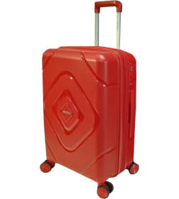 Чемодан на колесах Mironpan 23104 (L, красный)