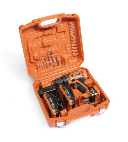 Дрель-шуруповерт аккумуляторная DAEWOO DAA 2122Li SET