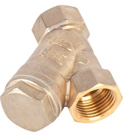 Фильтр осадочный косой  3/4" вн.-вн. латунь, LD 