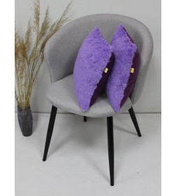 Подушка декоративная 35x35 см (фиолетовый, комплект 2 шт.) MATEX PLUSH LINE 59-158