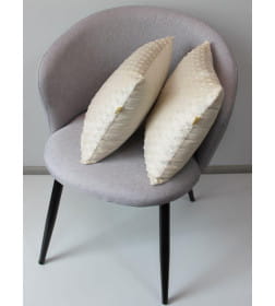 Подушка декоративная 35x35 см (молочный, комплект 2 шт.) MATEX HILL LINE 55-310