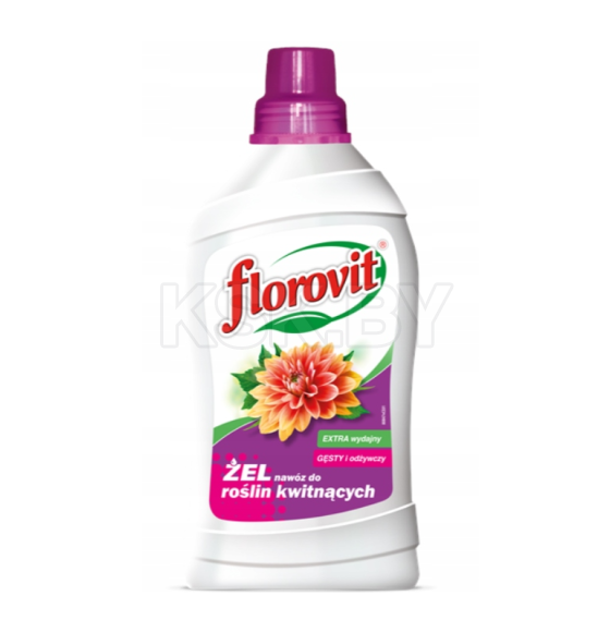 Удобрение Флоровит для цветущих растений гель, 800г