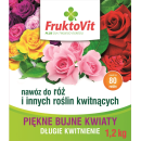 Удобрение Фруктовит Плюс для роз и других цветущих растений, 1.2 кг, коробка