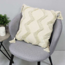 Наволочка декоративная MATEX TUFTED  Размер: 30х50 Цвет: молочный;бежевый нейтральный Артикул: ALEX-011 (ALEX-011) 