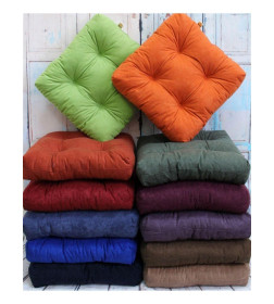 Подушка для сиденья 40x40 см (фуксия) MATEX VELOURS 28-512