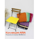 Подушка для сиденья MATEX ARIA. Размер: 38x38 Цвет: темно-синий (60-338) 
