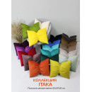 Подушка декоративная MATEX ITAKA LINE. Размер: 42x37 Цвет: розовато-коричневый (60-963) 