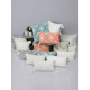 Наволочка декоративная MATEX TUFTED  Размер: 45х45 Цвет: молочный;персиковый Артикул: ALEX-028 (ALEX-028) 