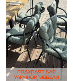 Подушка для сиденья 80x45 см (светло-серый) MATEX CORFU LOUNGE 64-978