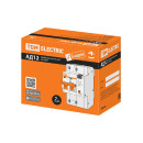 Дифференциальный автомат АД12 2P, C20, 30мА, 4,5кА, тип АС, 3 модуля TDM SQ0204-0108 (SQ0204-0108) 