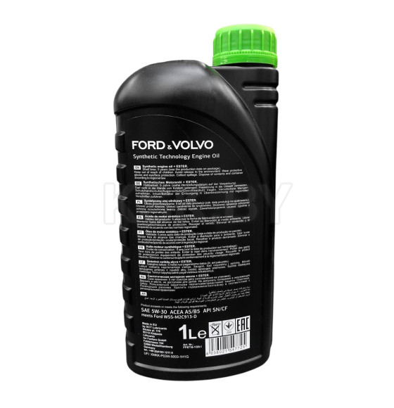 Моторное масло Mannol for Ford and Volvo SAE 5W-30 1л. PL (6716) 