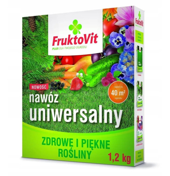 Удобрение Фруктовит Плюс универсальное, 1.2 кг, коробка
