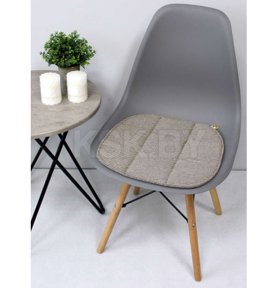 Подушка для сиденья 39x39 см (светло-коричневый, бежевый) MATEX ELEGANT 65-074 (65-074) 