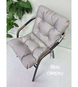 Подушка для сиденья 80x45 см (светло-серый) MATEX CORFU LOUNGE 64-978