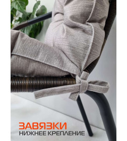 Подушка для сиденья 80x45 см (светло-серый) MATEX CORFU LOUNGE 64-978