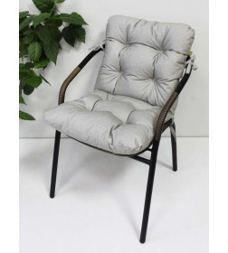 Подушка для сиденья 80x45 см (светло-серый) MATEX CORFU LOUNGE 64-978