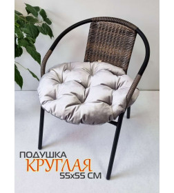 Подушка для сиденья 55x55x10 см (серебристый) MATEX LOCA LOUNGE 66-958