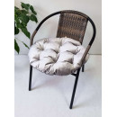Подушка для сиденья 55x55x10 см (серебристый) MATEX LOCA LOUNGE 66-958 (66-958) 