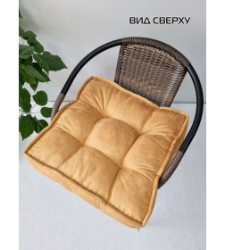 Подушка для сиденья 52x52 см (карамельный) MATEX BIG POUF 67-511