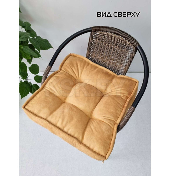 Подушка для сиденья 52x52 см (карамельный) MATEX BIG POUF 67-511 (67-511) 