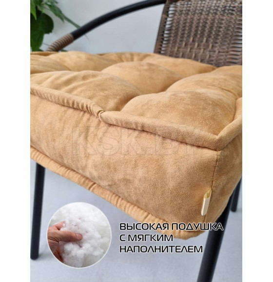 Подушка для сиденья 52x52 см (карамельный) MATEX BIG POUF 67-511 (67-511) 