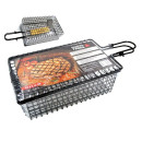 Решетка-гриль "Stella"(22,5*14*31*8см) глубокая с а/п со складной ручкой ST22148460А (106920) 