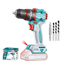 Дрель-шуруповерт ударная аккумулярторная TOTAL TIDLI206681