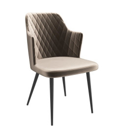 Стул FREDDY, d05 CAPPUCCINO LUX\черный