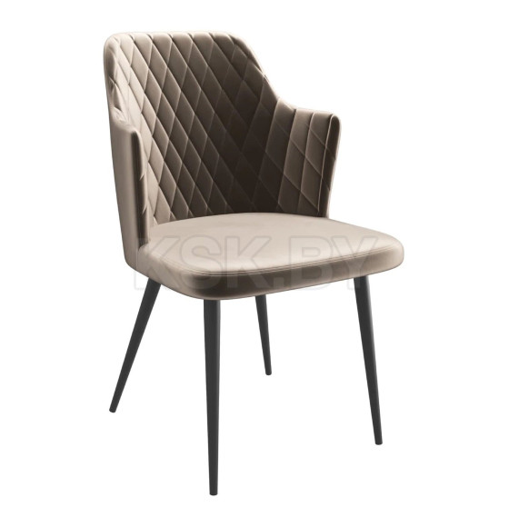 Стул FREDDY, d05 CAPPUCCINO LUX\черный (122578) 