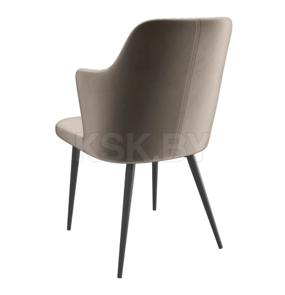 Стул FREDDY, d05 CAPPUCCINO LUX\черный (122578) 
