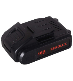 Дрель-шуруповерт аккумуляторная Eurolux ДА-16/2Li