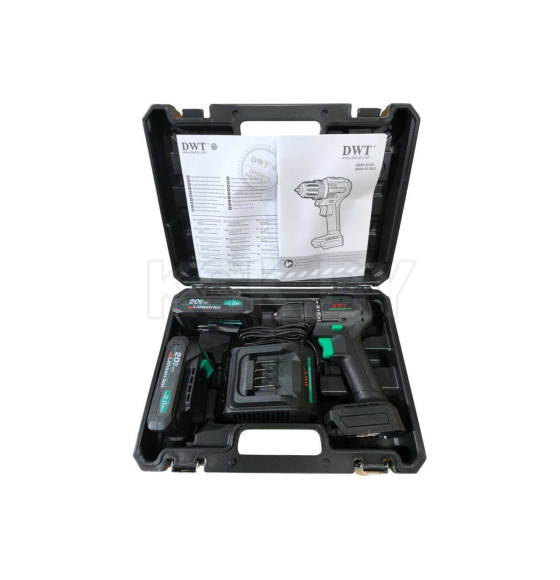 Дрель-шуруповерт аккумуляторная DWT ABSP-20 DN-2 BMC (ABSP-20 DN-2 BMC) 