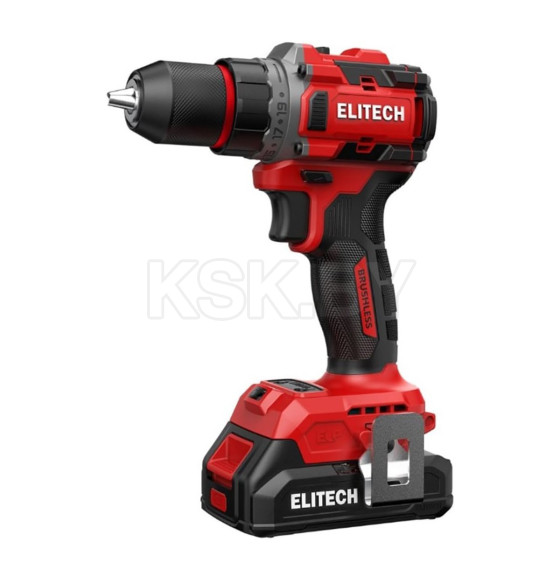 Дрель-шуруповерт аккумуляторная ELITECH ДА 20БЛ2 (205673)