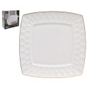 Набор тарелок (6 пр.) Lavenir "Шарм" 17,5 см, 7" 820-701 квадрат фарфор (00111811) 