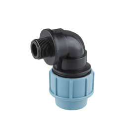 Колено ПЭ 20 х 1/2" нар. AV Engineering AVE1032012